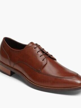Size 10.5 Cole Haan  Men's Classic Brown Leather Dress Shoe Retai 230$
